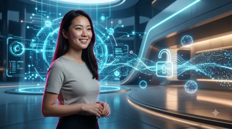 Minh họa người dùng sẵn sàng trải nghiệm ứng dụng