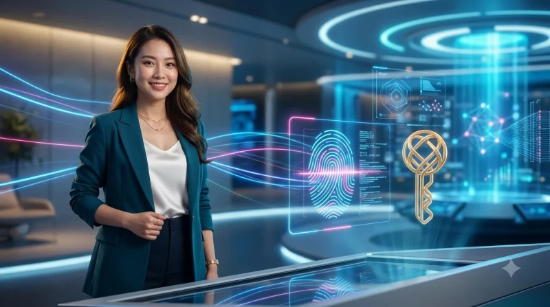 Minh họa tầm quan trọng của việc đăng nhập an toàn trên thiết bị hiện đại