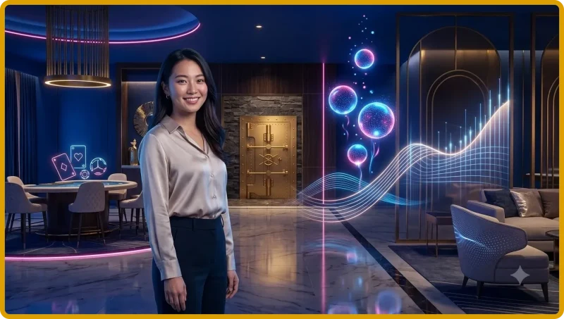 Tổng quan về nền tảng giải trí trực tuyến với thiết bị hiện đại và không gian chuyên nghiệppp